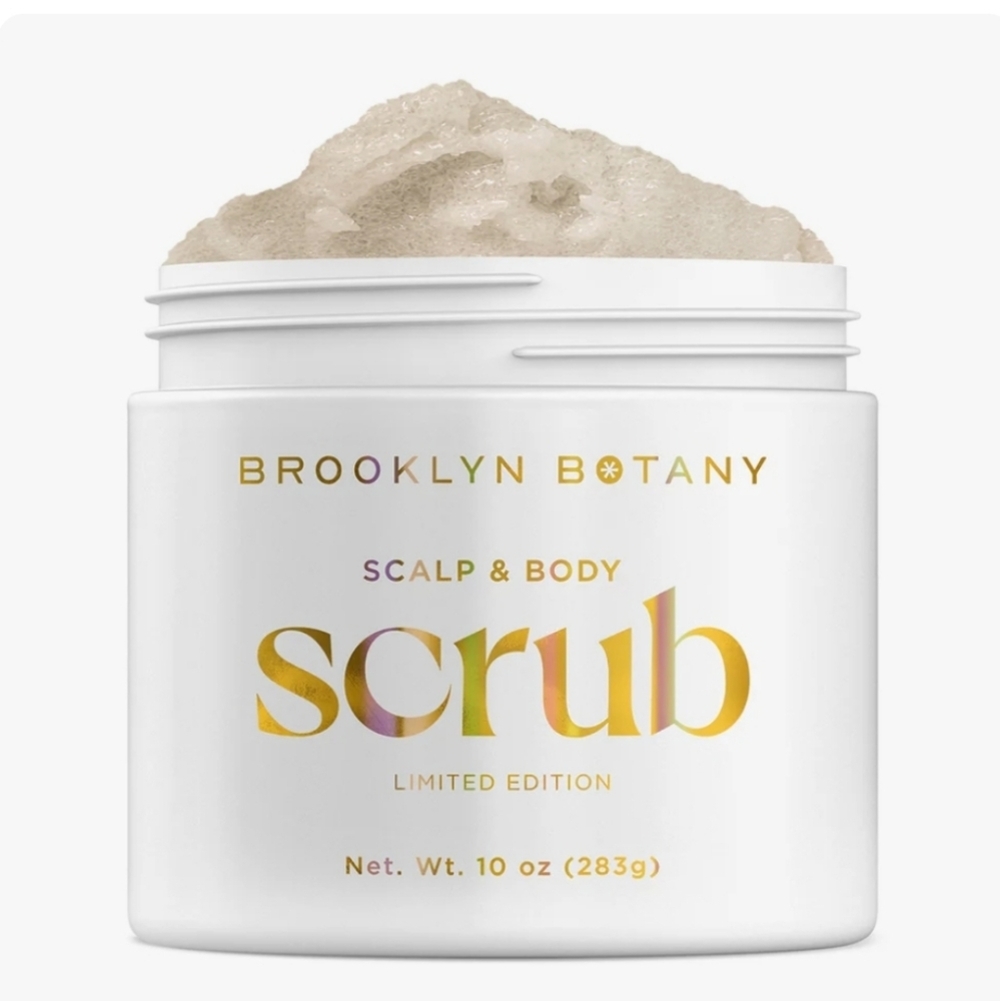 Scalp and Body Sugar Scrub - made with Coconut Oil - Tropical Scent 8.8oz New